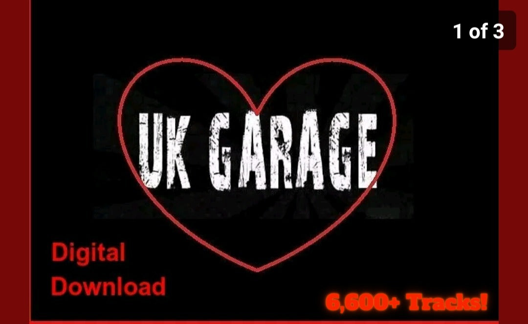 DJ Friendly UK Garage & 2 Step music collection 6,300+ unmixed tracks mp3 - Digital download